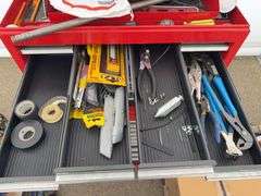 Sears Craftsman Upper and Lower Portable Tool Storage  w/ all Tools and Contents
