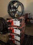 4 Units MZZI Wheels Steel Rim (17x7.)