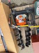 Sthil BT 121 Post Hole Auger w/ 6" or 8. " Bit