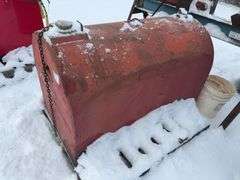 Heavy-Duty Steel Fuel Storage Tank – Approx. 200-300 Gallon Capacity