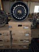 4 Units Black Steel Wheel Rim (18x7)