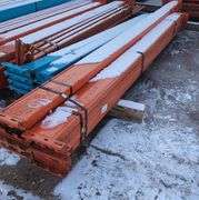 Heavy-Duty Pallet Rack Beams (5-6"x12' & 4-6"x10')