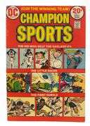 Champion Sports #1 (1973) – DC’s First Sports-Themed Comic! Bronze Age Debut Issue