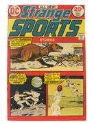 Strange Sports Stories #2 (1973) – Dinosaurs, Moon Karate, and Grenade Tennis!