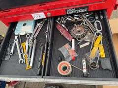 Sears Craftsman Upper and Lower Portable Tool Storage  w/ all Tools and Contents