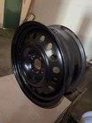 4 Units Black Steel Wheel Rim (18x75)