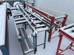 Lot of Gravity Roller Conveyor Sections – Assorted Lengths