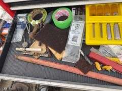 Sears Craftsman Upper and Lower Portable Tool Storage  w/ all Tools and Contents