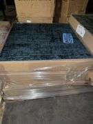 Pallet of Kinetex Prefix Peel and Stick Carpet Tile (Blue & Green)