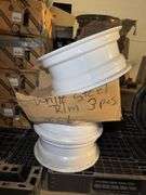 3 Units White Wheel Steel Rim (15x6)