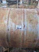Large Steel Fuel Storage Tank – Approx. 14 ft Length