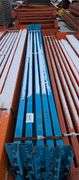 10 Heavy-Duty Pallet Rack Beams – 4" x 9', Blue
