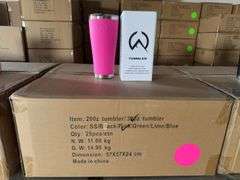 WhiteRock Hard Pink 30oz Pilgrim Tumbler (Unused x25)