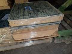 Pallet of Kinetex Prefix Peel and Stick Carpet Tile (Blue & Green)