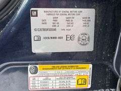 2009 CHEVROLET Malibu (Non Running)