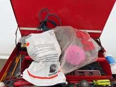 Sears Craftsman Upper and Lower Portable Tool Storage  w/ all Tools and Contents