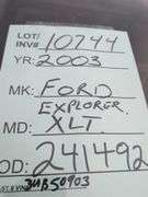 2003 FORD Explorer