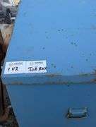 Heavy-Duty Steel Jobsite Storage Box – Lockable Tool Chest