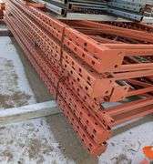 (10) Heavy-Duty Pallet Rack Uprights (42" x 12')