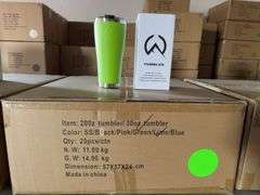 WhiteRock Citrus Lime 30oz PilgrimTumbler (Unused x25)