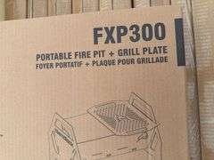 FXP300 Portable Fire Pit+ Grill Plate (Unused)