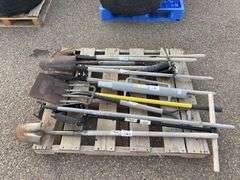 Assortment of Shovels, Rakes, Etc.
