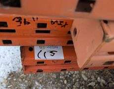 Bundle of Heavy-Duty Pallet Rack Uprights (36" x Various Lengths)