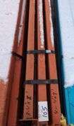 Heavy-Duty Pallet Rack Beams (3-4"x8' & 4-4"x9')