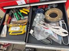 Sears Craftsman Upper and Lower Portable Tool Storage  w/ all Tools and Contents