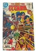 The New Teen Titans #34 (1983) – Deathstroke Strikes in “Trouble is Spelled Terminator!”