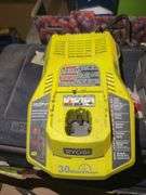 Ryobi 18V Cordless Drill, Battery, Charger