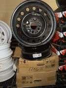 4 Units Black Wheel Rim (17x6.5)