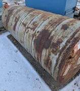 Large Steel Fuel Storage Tank – Approx. 14 ft Length