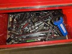 A-T Red Rolling Tool Chest w/Tools