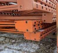 Bundle of Heavy-Duty Pallet Rack Uprights (36" x Various Lengths)