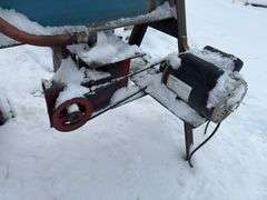 Hydraulic Log Splitter with Electric Motor