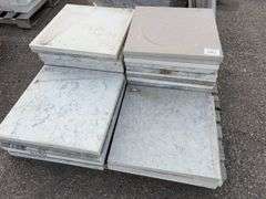 Assortment of Countertop Material 24x24 Slabs
