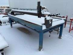 Industrial CNC Plasma Cutting Table
