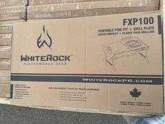 FXP100 Portable Fire Pit + Grill Plate (Unused)