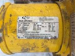 Yale LiftTech Electric Chain Hoist – 1 Ton Capacity, Model ECH016, 460V, 3-Phase