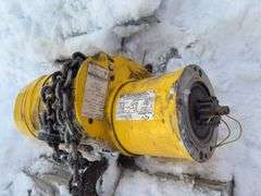 Yale LiftTech Electric Chain Hoist – 1 Ton Capacity, Model ECH016, 460V, 3-Phase