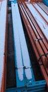 (8) Heavy-Duty Pallet Rack Beams (4" x 9')