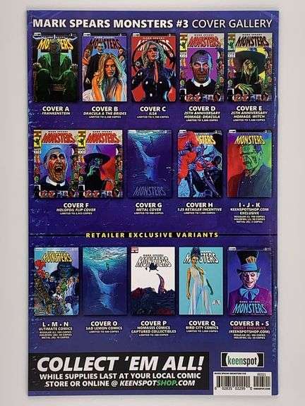 Mark Spears’ Monsters #3 (Modern Era)