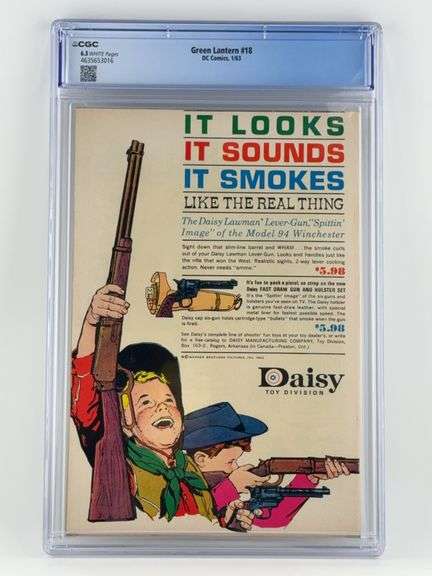 Green Lantern #18 (1963) – CGC 6.5 (Fine+)