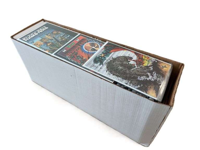 Long Box of Comics - (Image, Darkhorse, Eclipse)