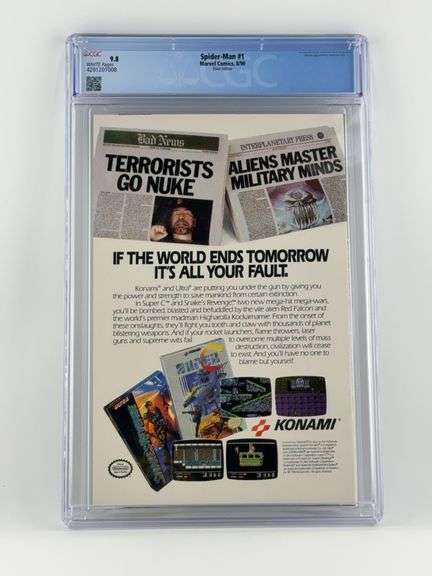 Spider-Man #1 (August 1990) — Silver Edition