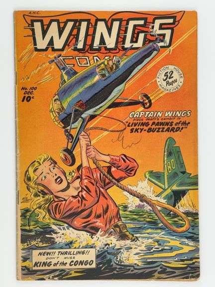 Wings Comics #100 (December 1948)