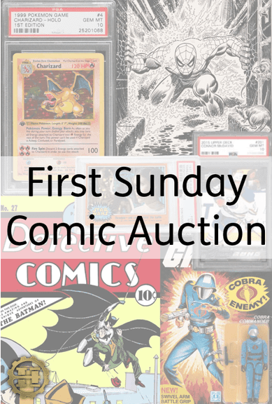 First Sunday Comic Auction