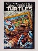 Teenage Mutant Ninja Turtles #3 (1985) - 2nd Print Variant Cover