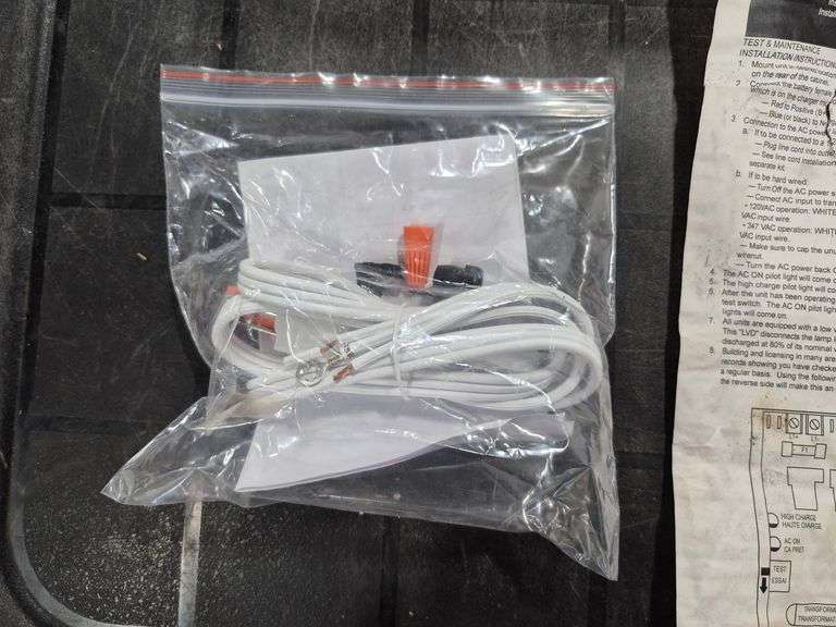 2 Lumacell 12V Steel Battery Units